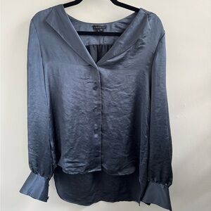 Theory women’s gorgeous satin blouse